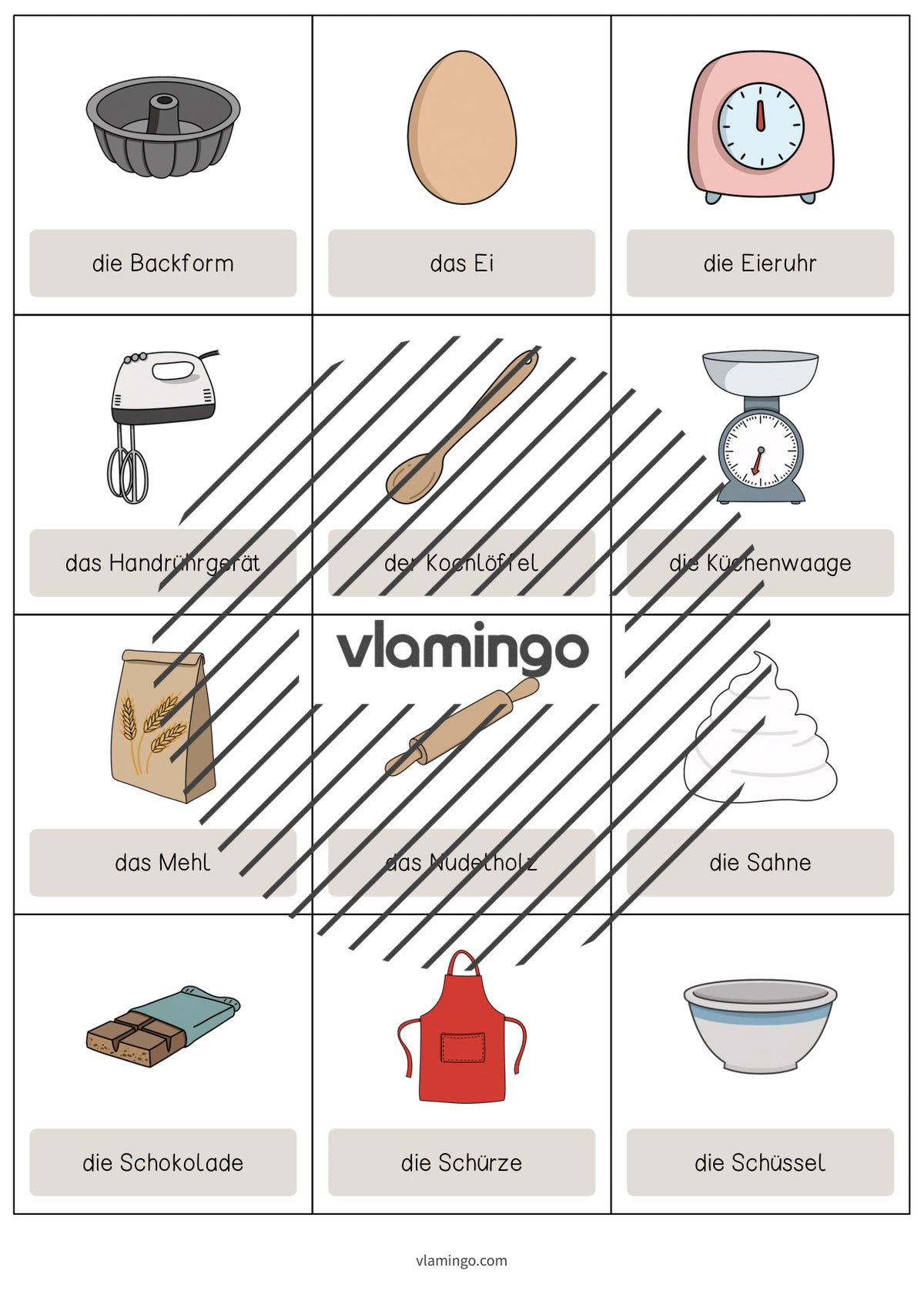 de englisch baking vocabulary cards 003