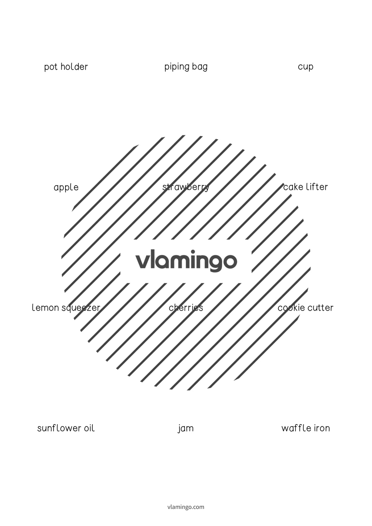de englisch baking vocabulary cards 008