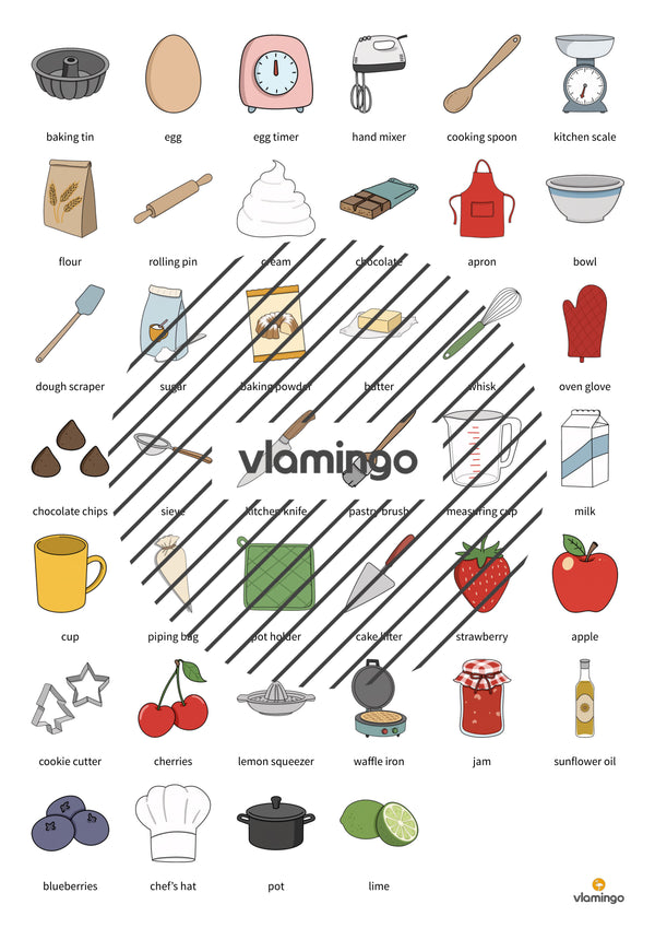 de englisch baking vocabulary fitness 003