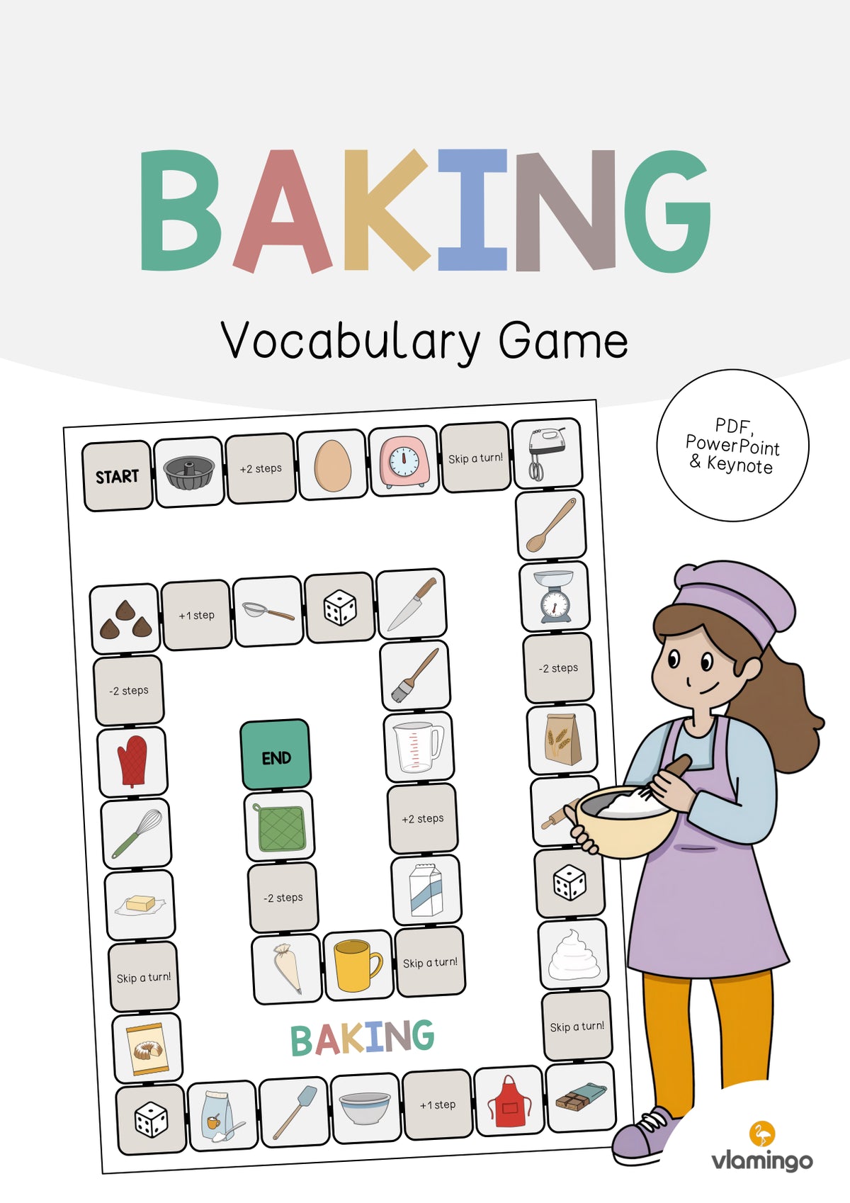 de englisch baking vocabulary game 001