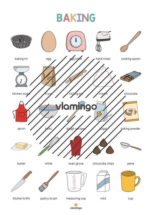 de englisch baking vocabulary poster 004