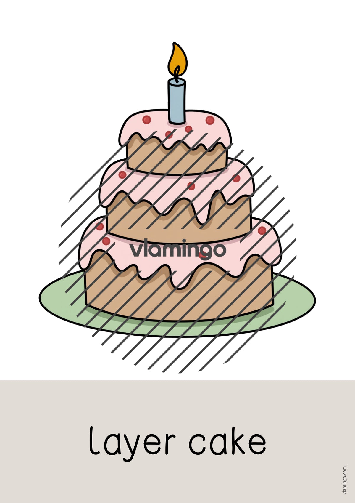 de englisch baking word and picture cards 057
