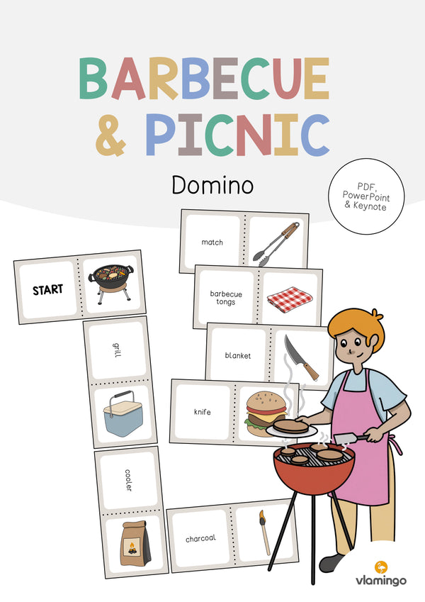 de englisch barbecue picnic domino 001