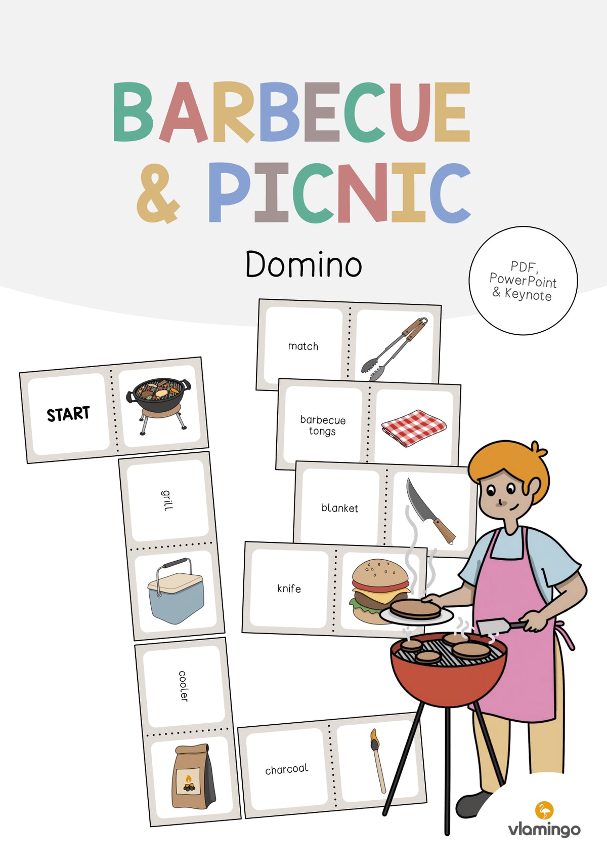 de englisch barbecue picnic domino 001