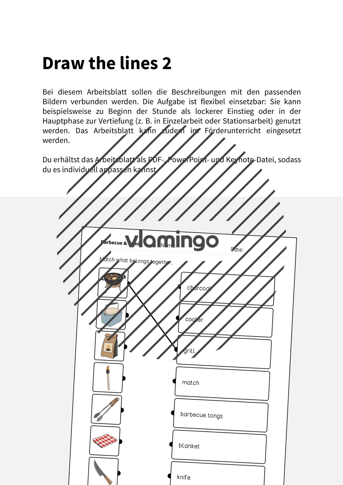 de englisch barbecue picnic draw the lines 2 002