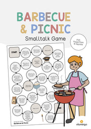 de englisch barbecue picnic smalltalk game 001