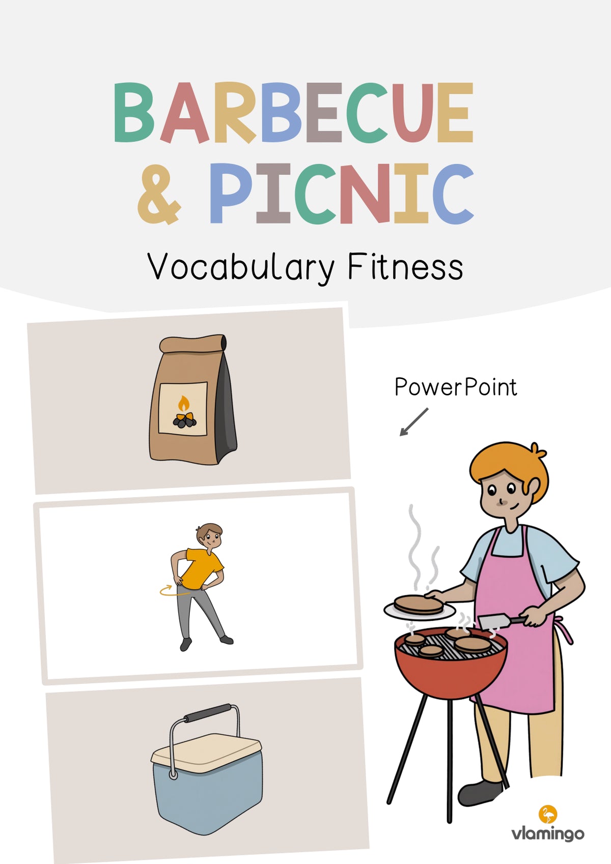 de englisch barbecue picnic vocabulary fitness 001