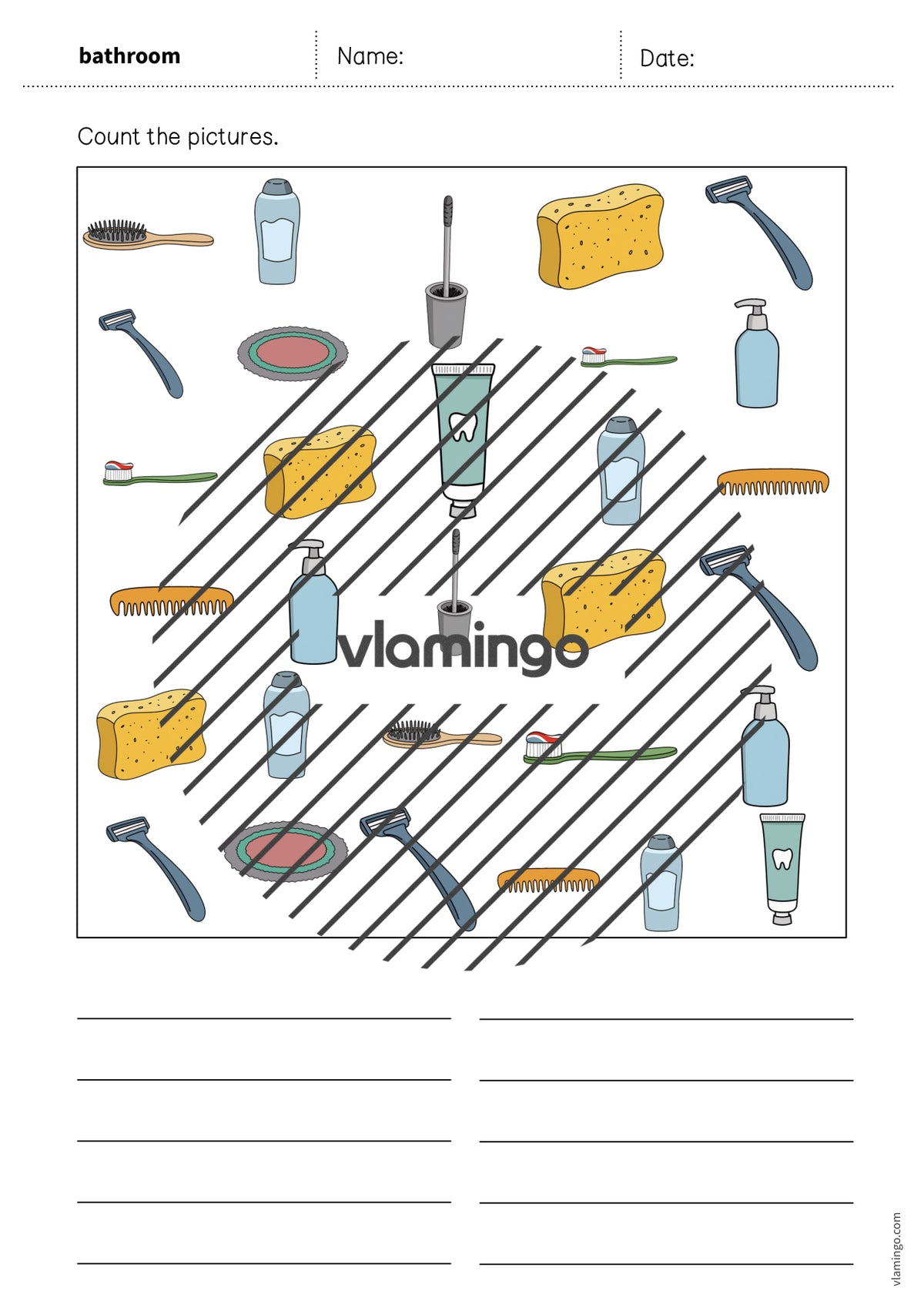 de englisch bathroom how many worksheet 008