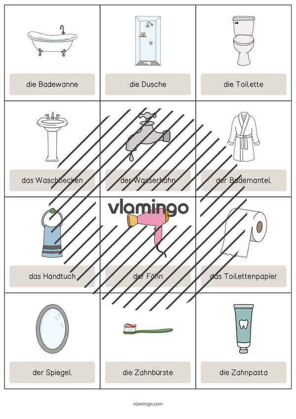 de englisch bathroom vocabulary cards 003
