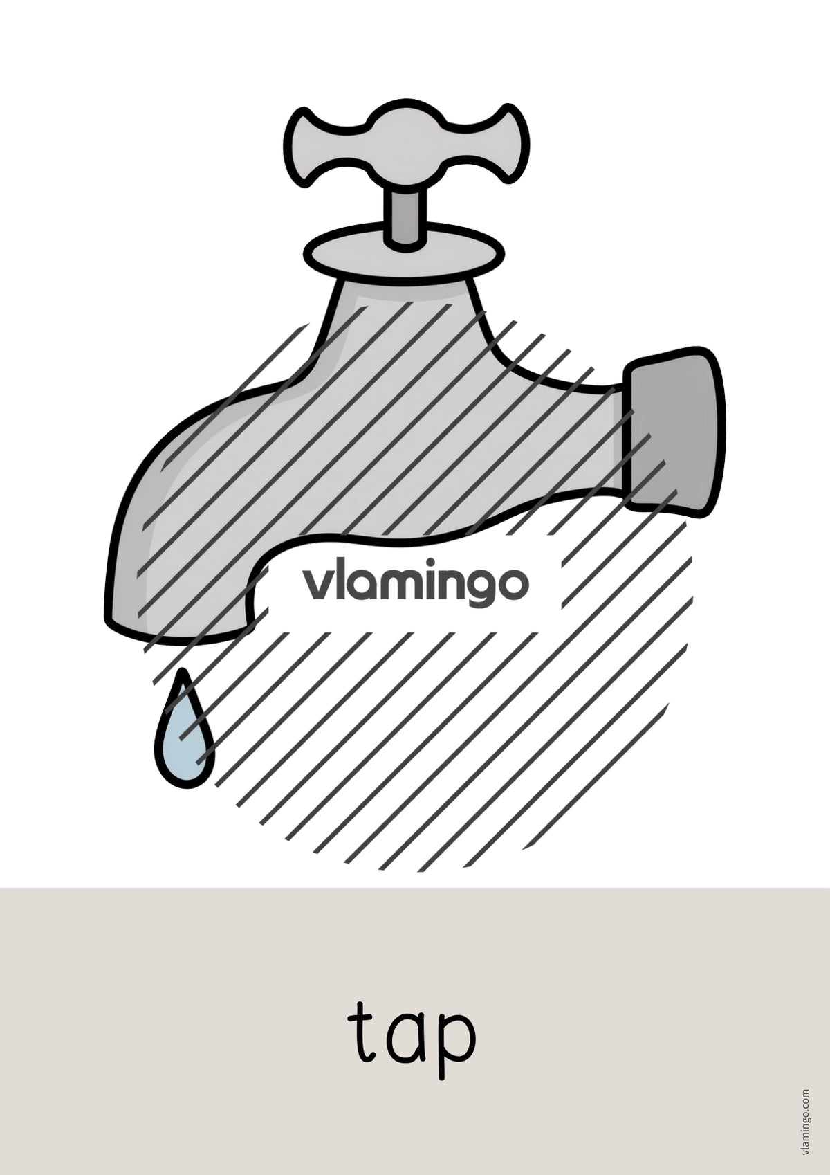 de englisch bathroom word and picture cards 007