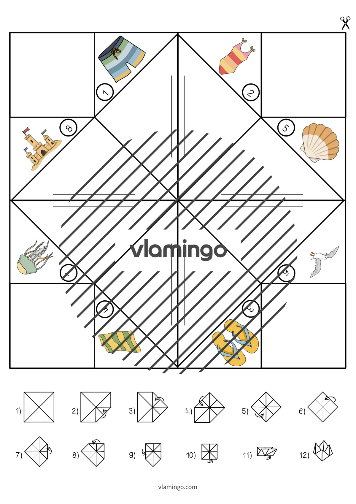 de englisch beach cootie catcher 009