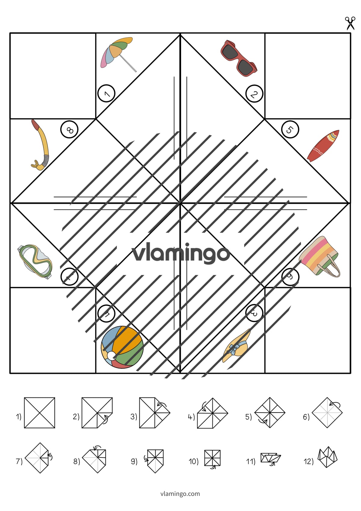 de englisch beach cootie catcher 010