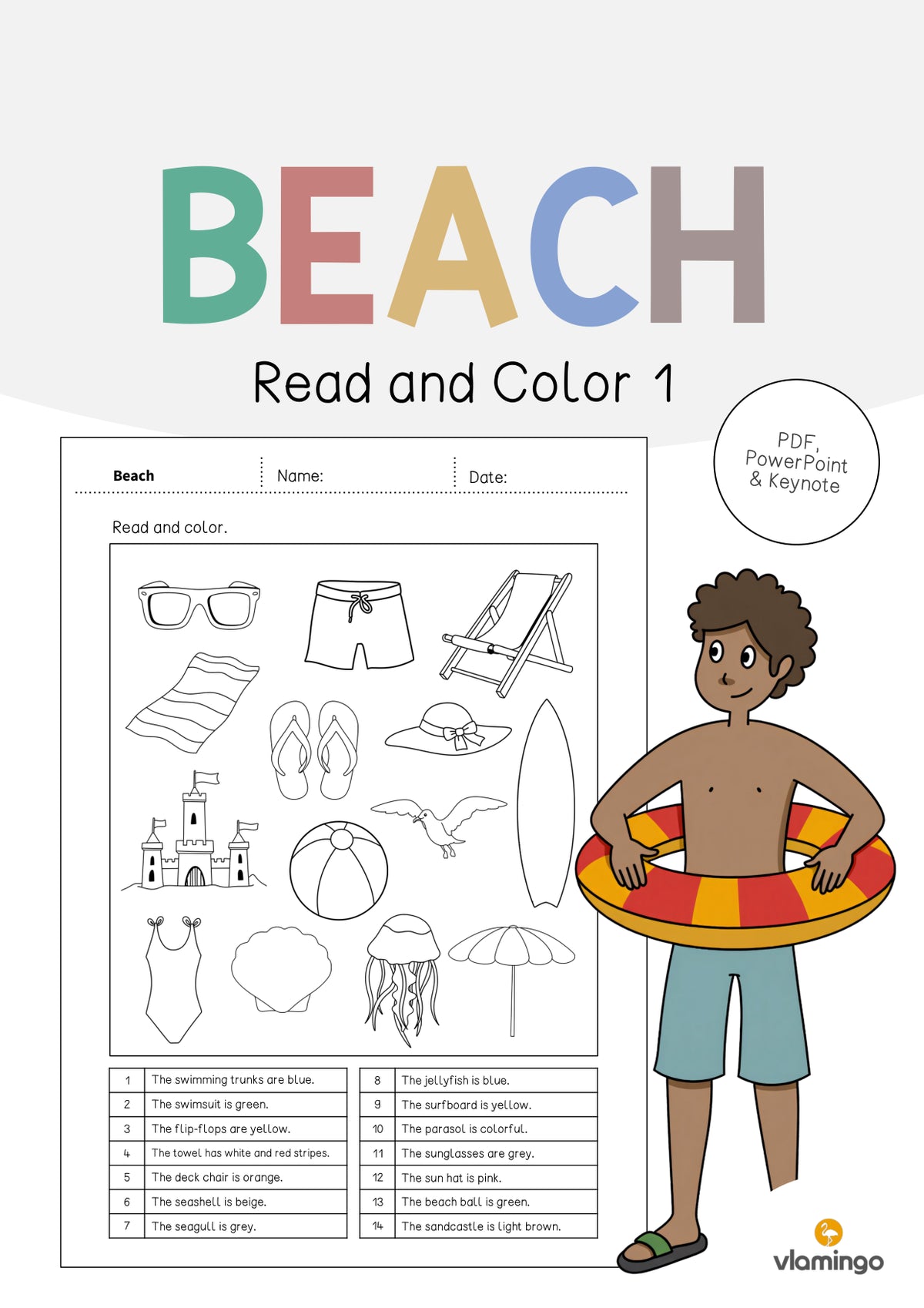 de englisch beach read and color 1 001