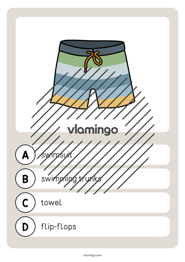 de englisch beach vocabulary quiz 005