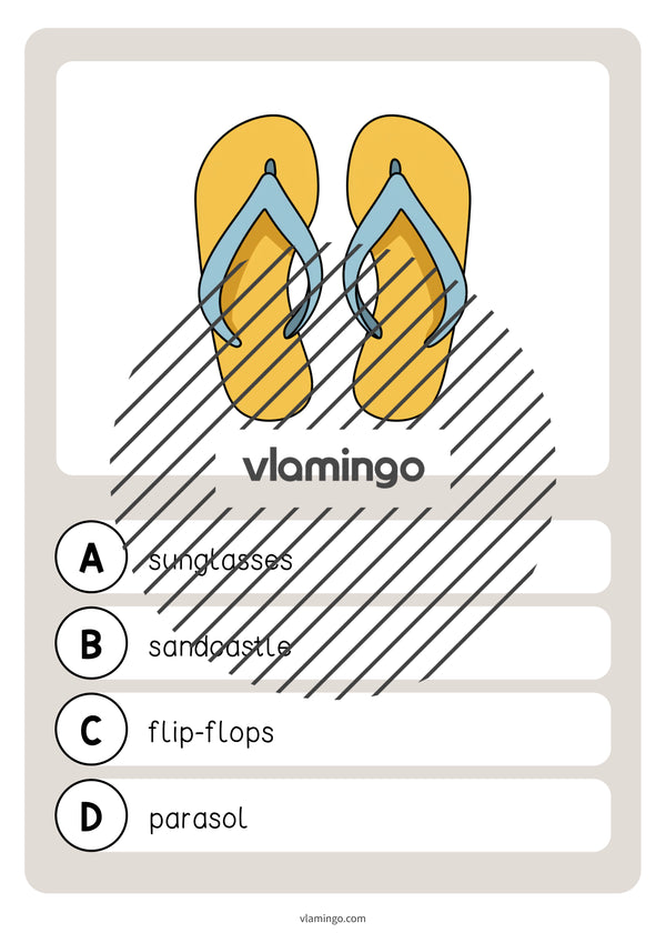 de englisch beach vocabulary quiz 009