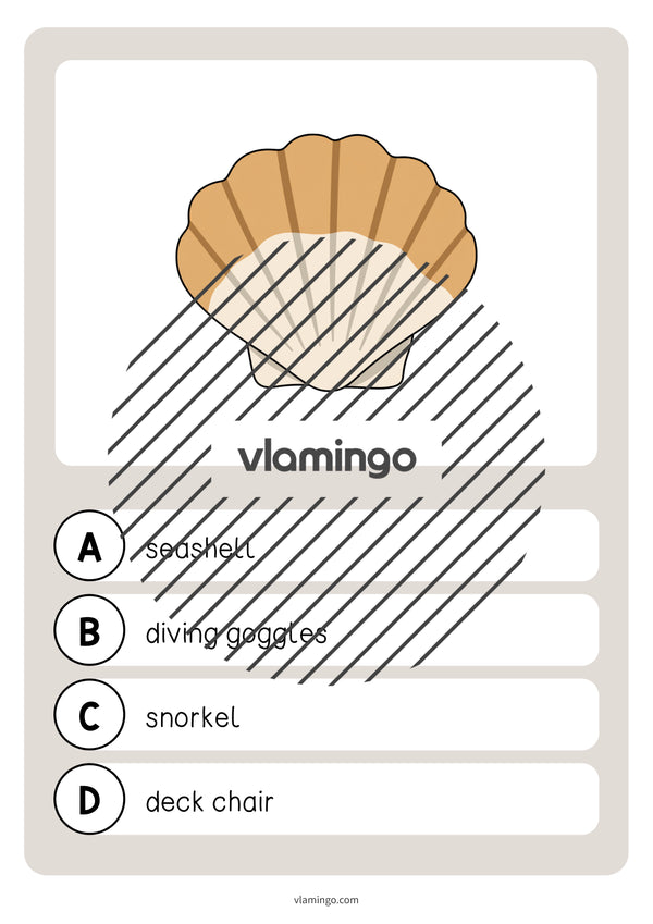 de englisch beach vocabulary quiz 013