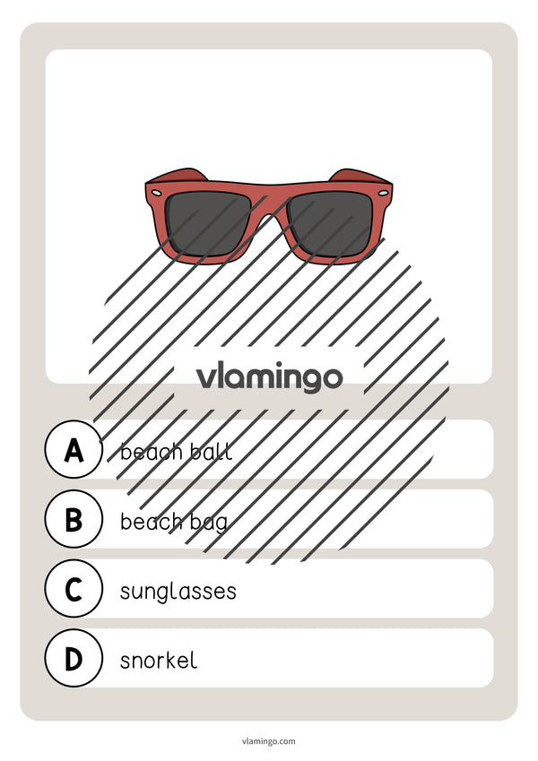 de englisch beach vocabulary quiz 023
