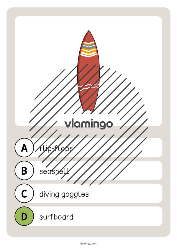 de englisch beach vocabulary quiz 030
