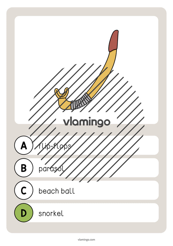 de englisch beach vocabulary quiz 036