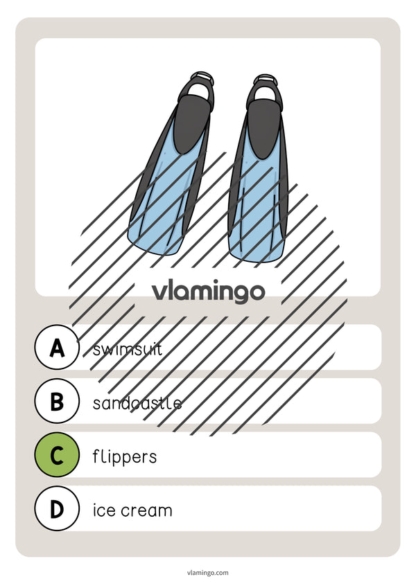 de englisch beach vocabulary quiz 040