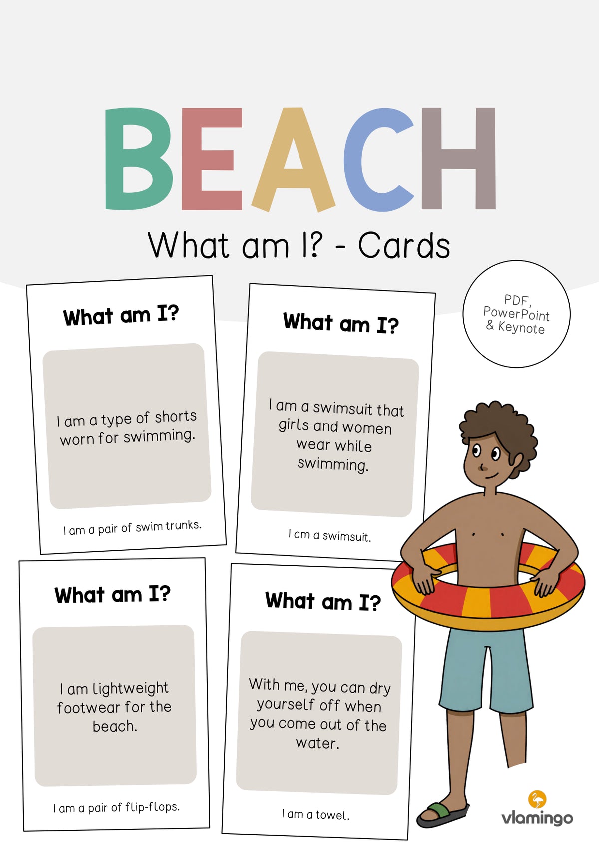de englisch beach what am i cards 001