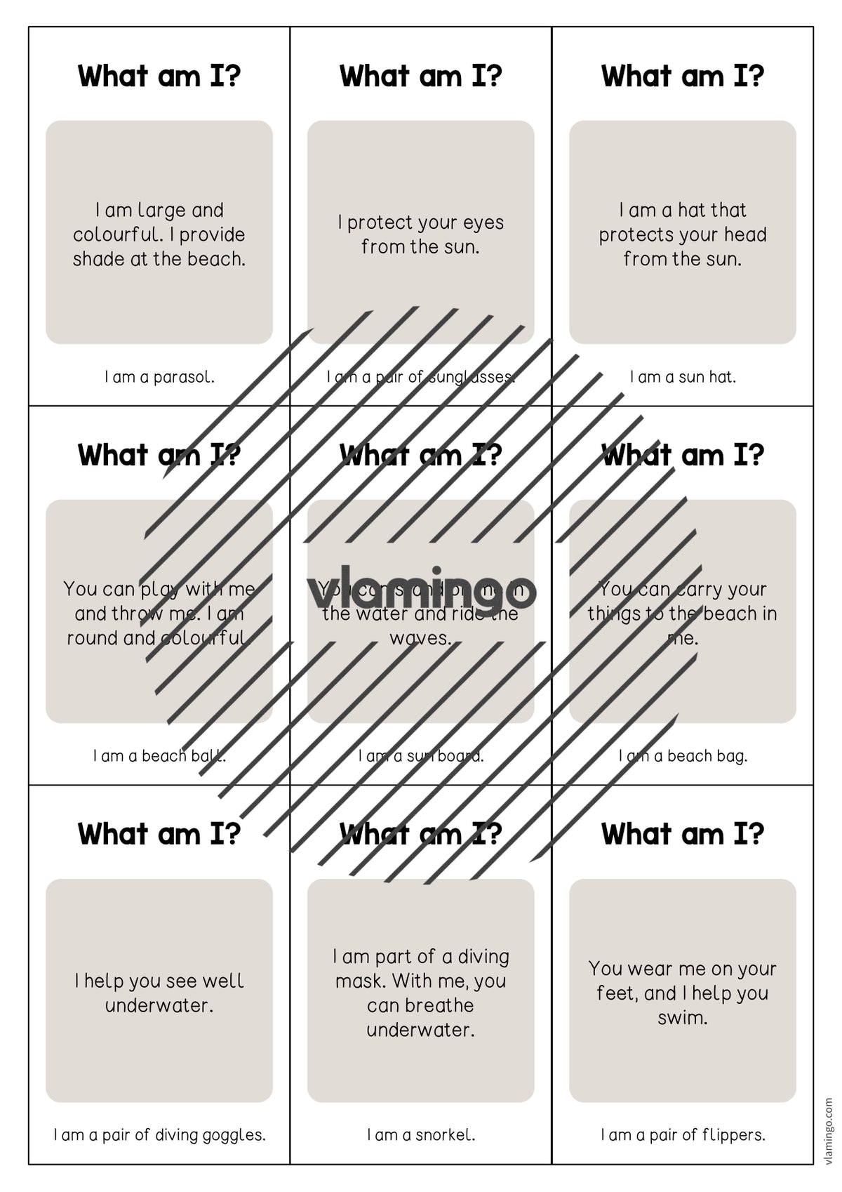 de englisch beach what am i cards 004