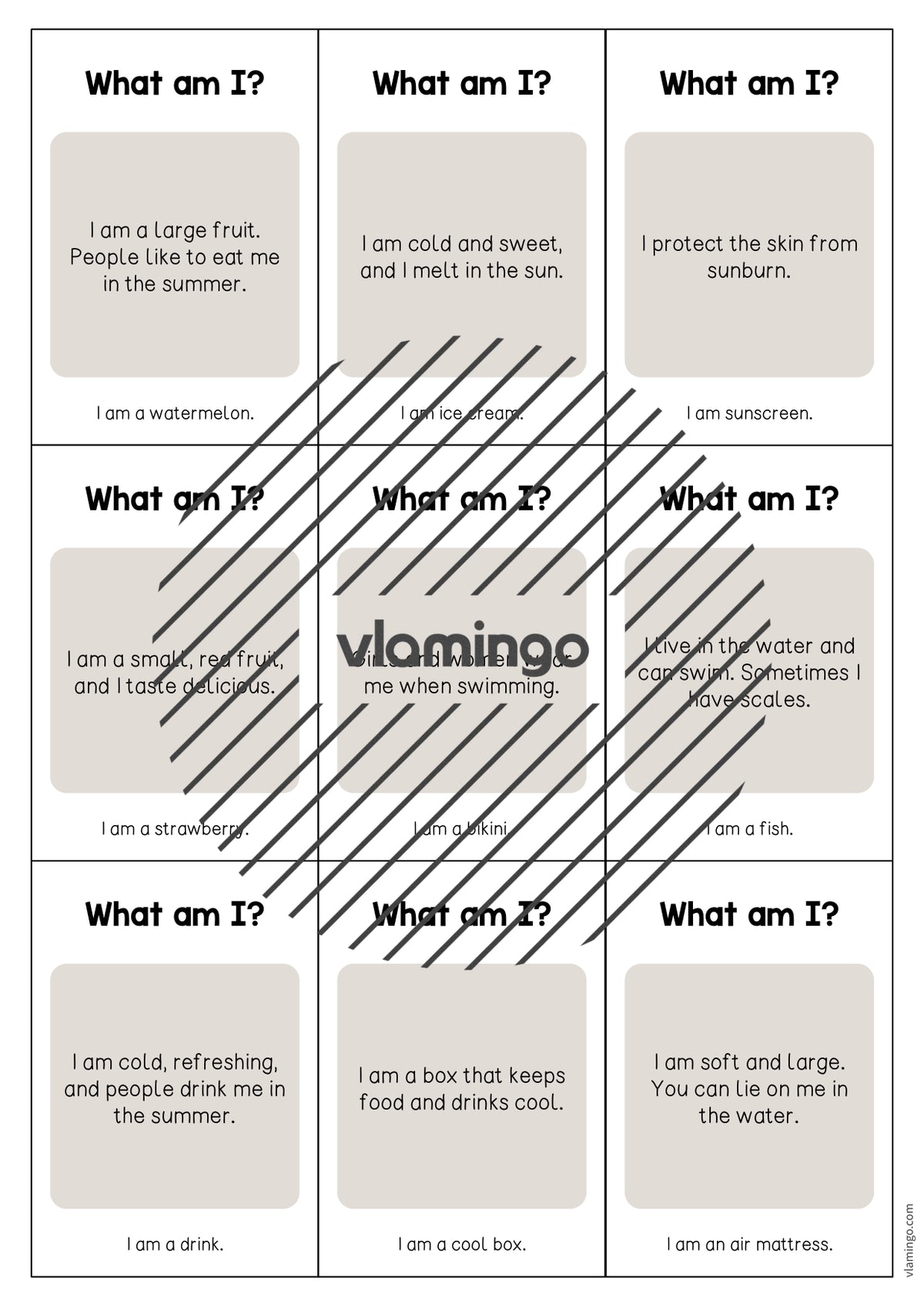 de englisch beach what am i cards 005