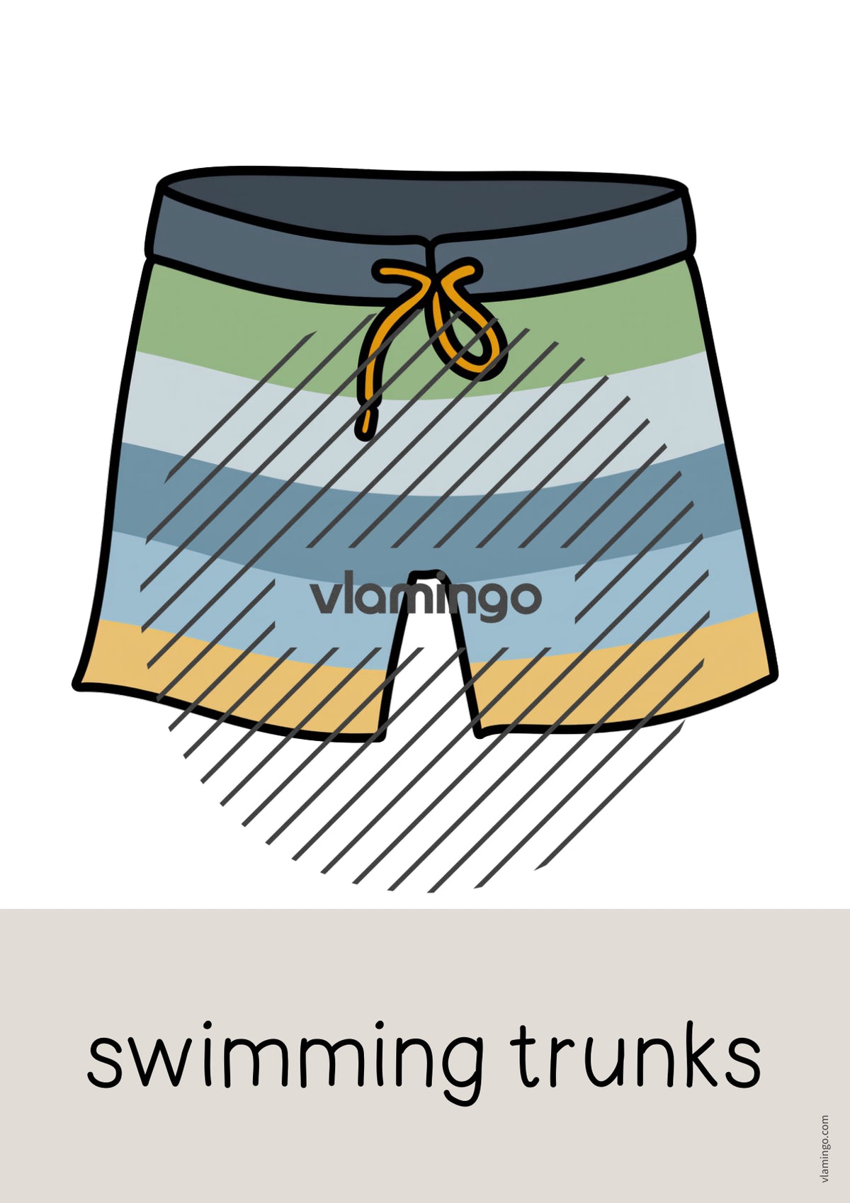 de englisch beach word and picture cards 003