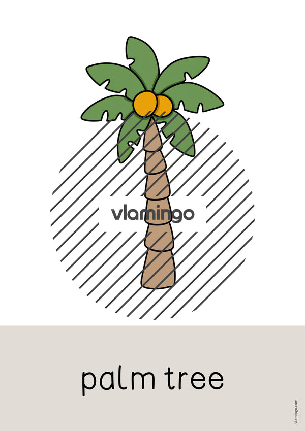 de englisch beach word and picture cards 030