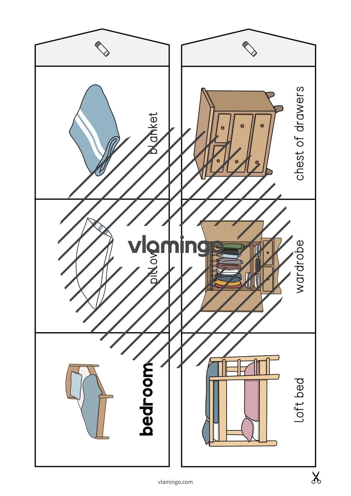 de englisch bedroom accordion fold 004
