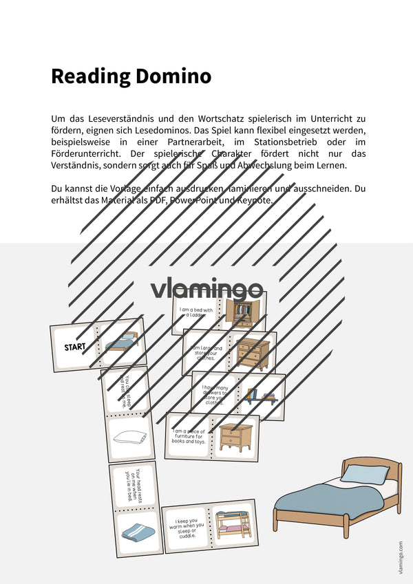 de englisch bedroom reading domino 002