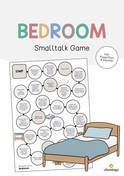 Bedroom / Schlafzimmer: Smalltalk Game (Englisch)