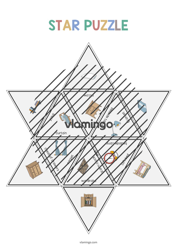 de englisch bedroom star puzzle 008