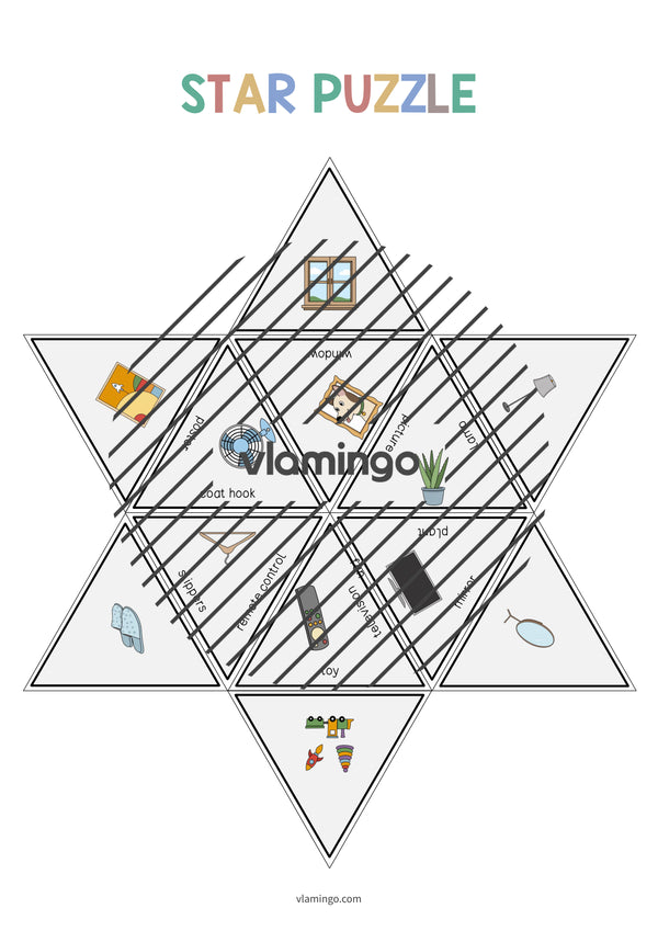 de englisch bedroom star puzzle 009