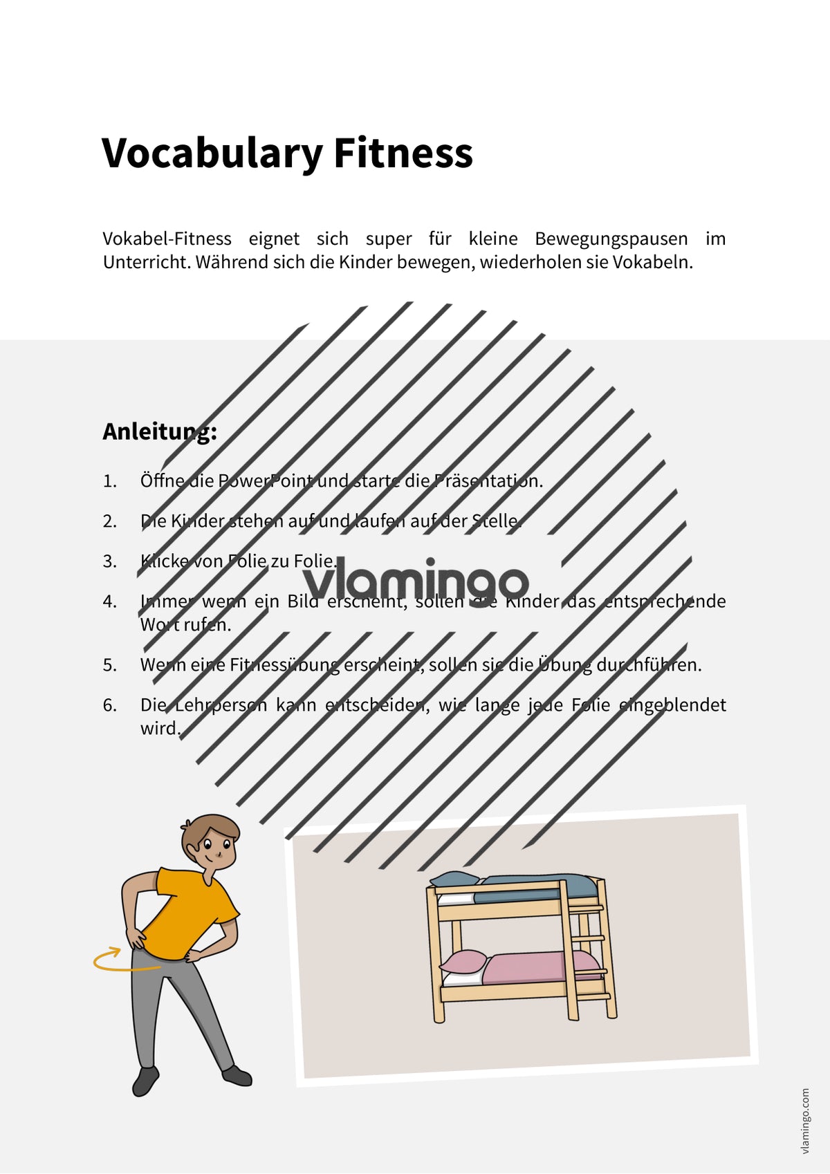 de englisch bedroom vocabulary fitness 002