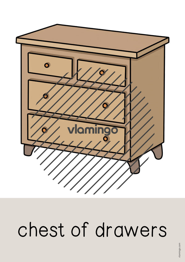 de englisch bedroom word and picture cards 007