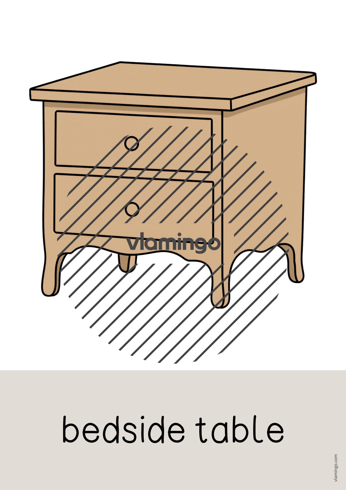 de englisch bedroom word and picture cards 009