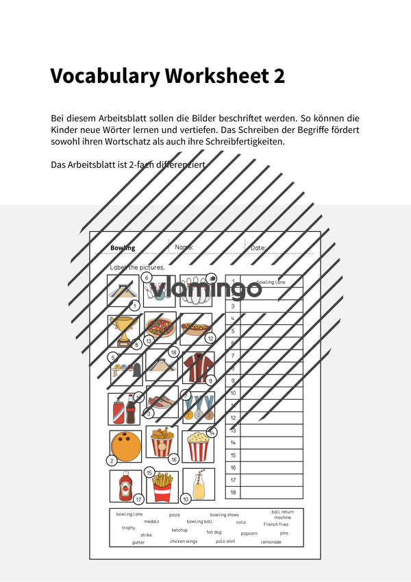 de englisch bowling vocabulary worksheet 2 002