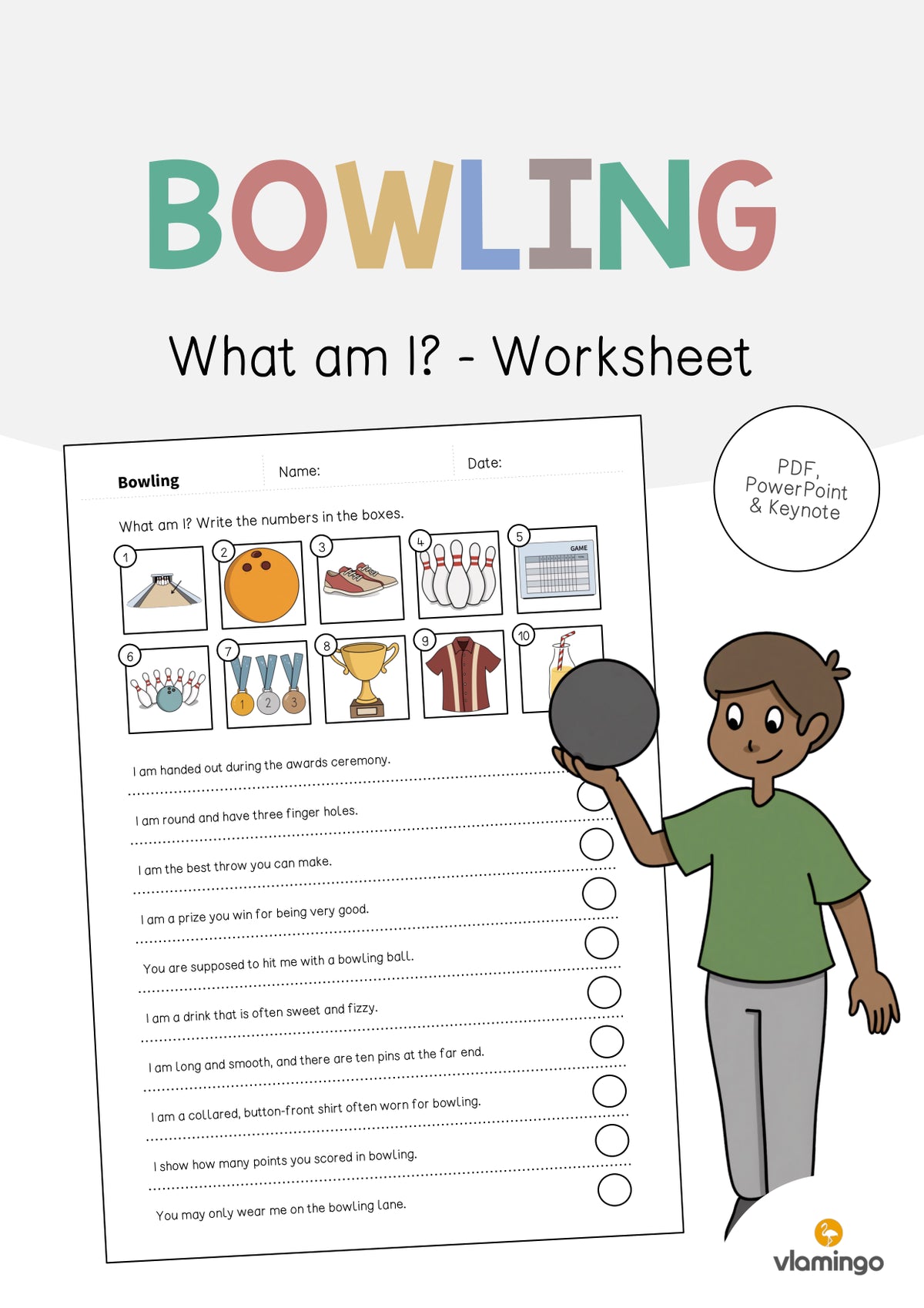 de englisch bowling what am i worksheet 001