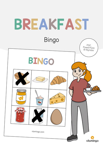 Breakfast / Frühstück: Bingo (Englisch)
