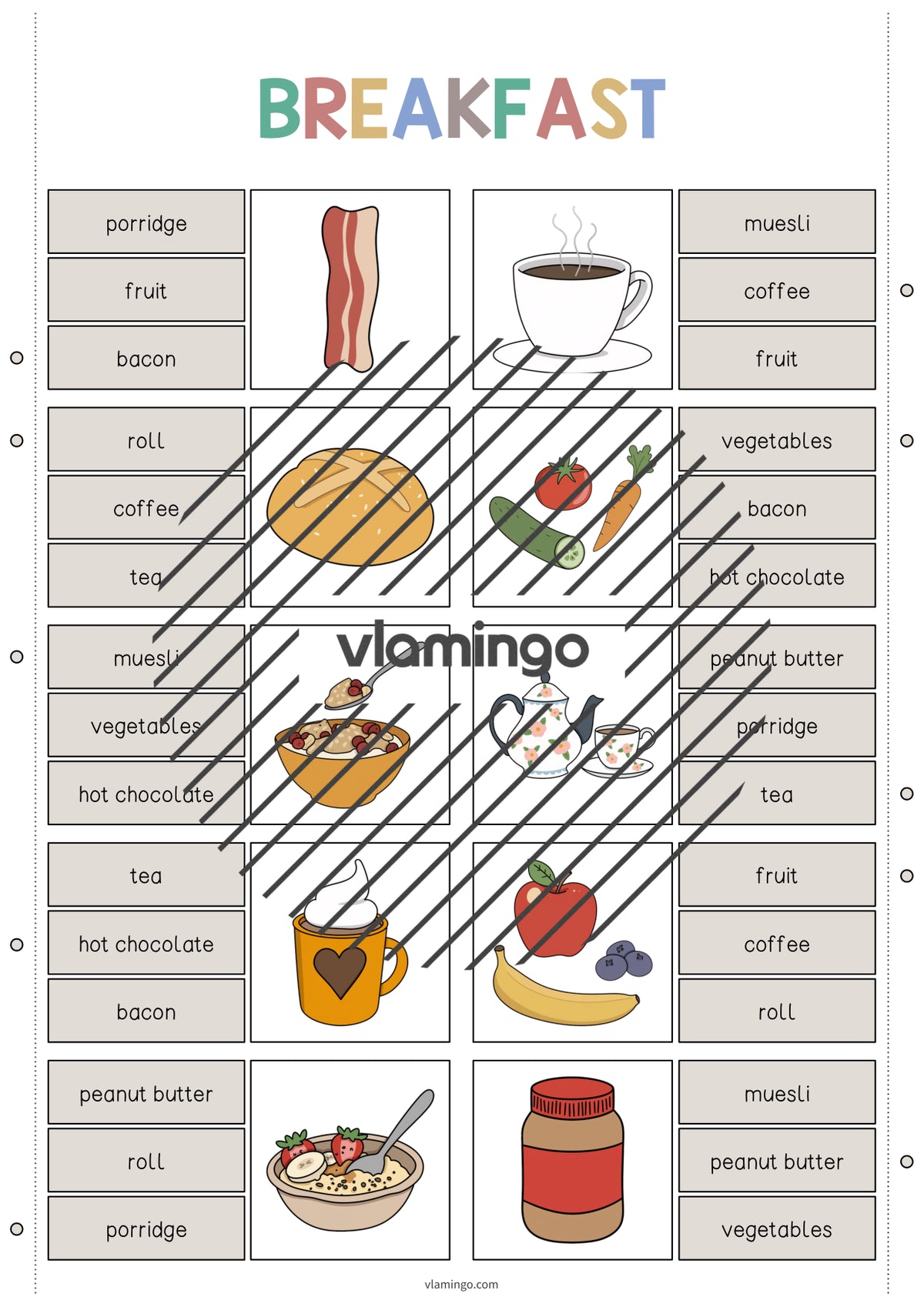 de englisch breakfast clip cards 004