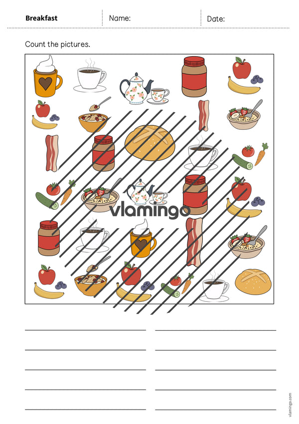 de englisch breakfast how many worksheet 008