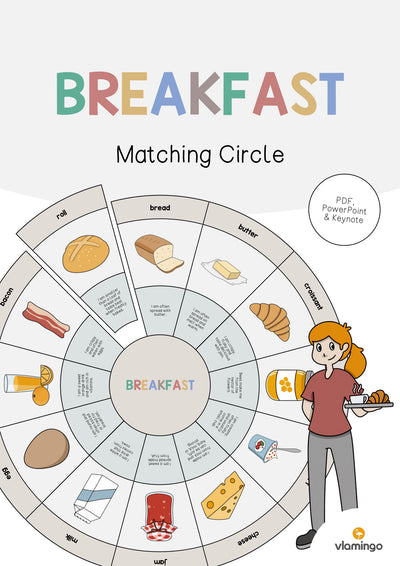 Breakfast / Frühstück: Matching Circle (Englisch)