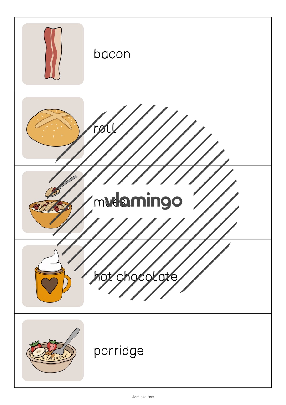 de englisch breakfast running dictation 005
