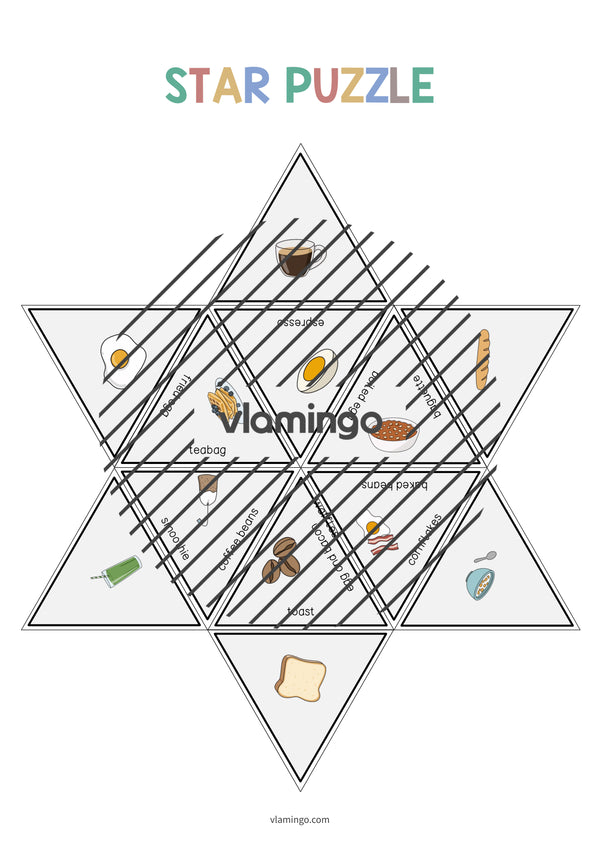 de englisch breakfast star puzzle 012