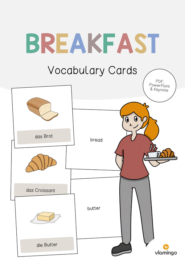 de englisch breakfast vocabulary cards 001