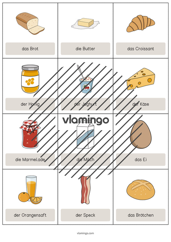 de englisch breakfast vocabulary cards 003