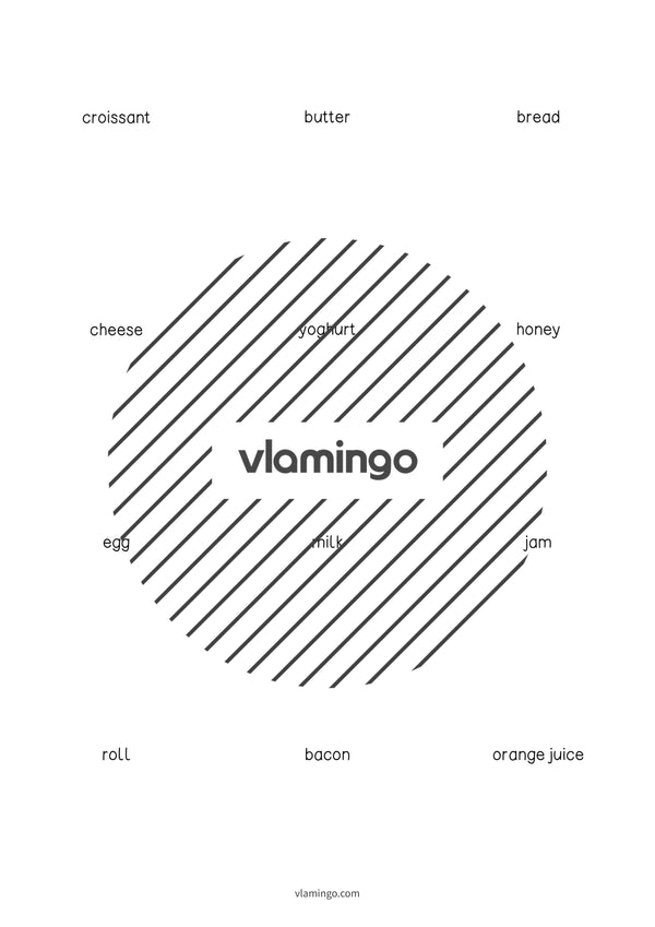 de englisch breakfast vocabulary cards 004