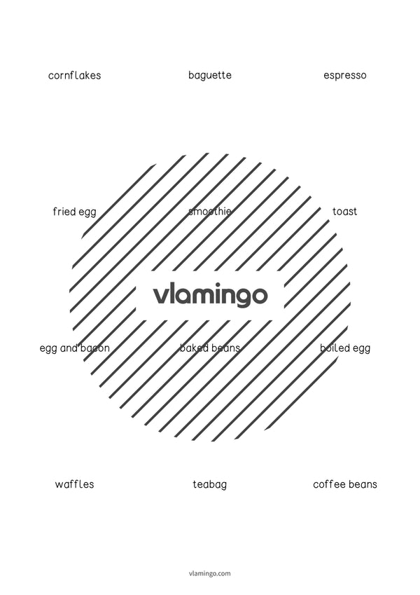 de englisch breakfast vocabulary cards 008