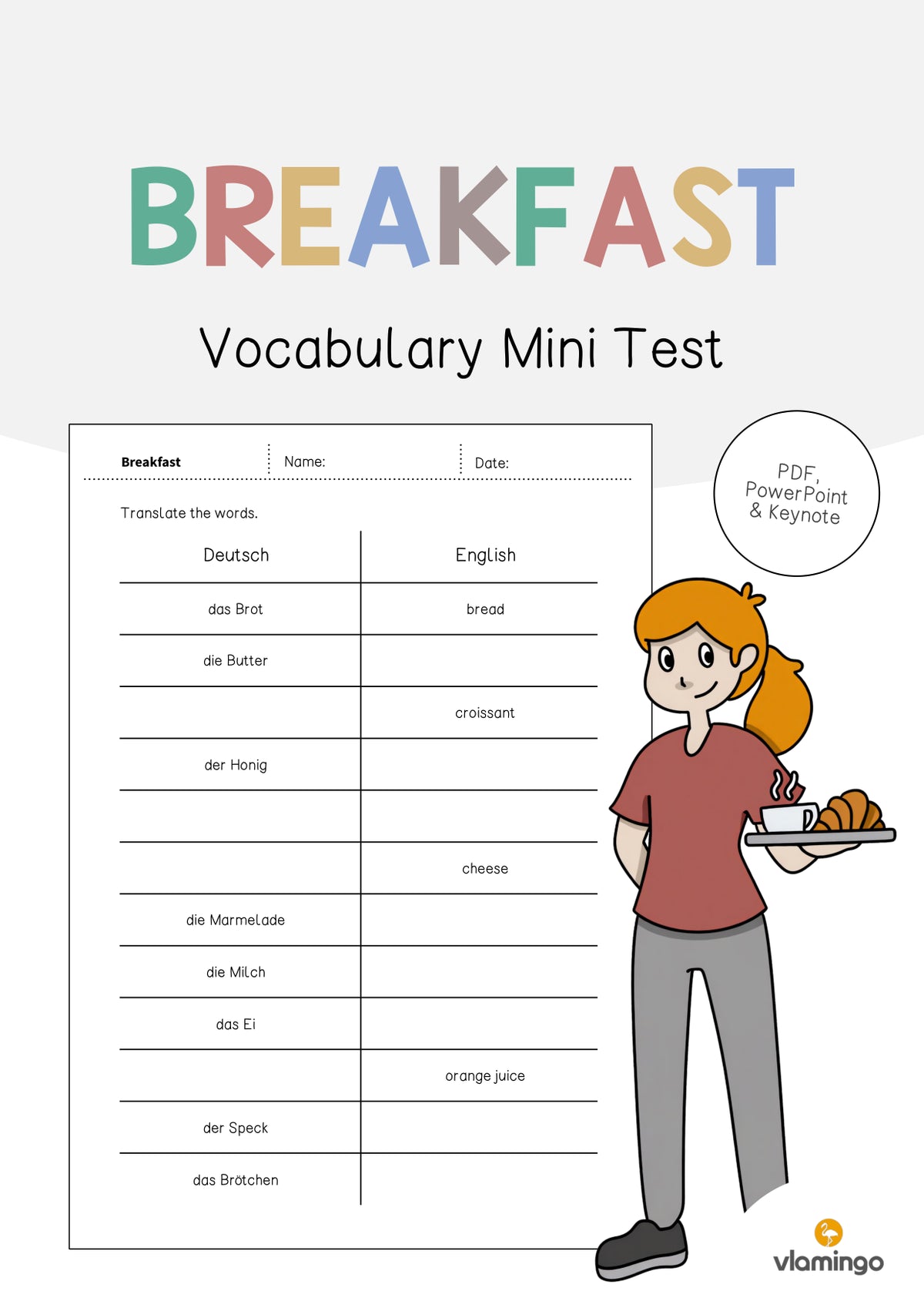 de englisch breakfast vocabulary mini test 001